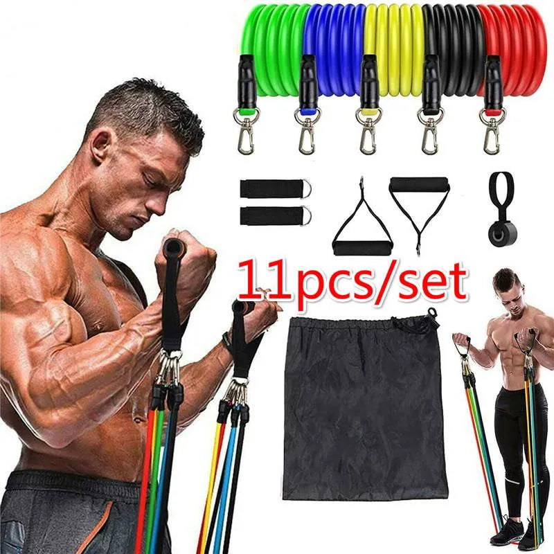 Power Resistance Band for Home Workout & Gym Training