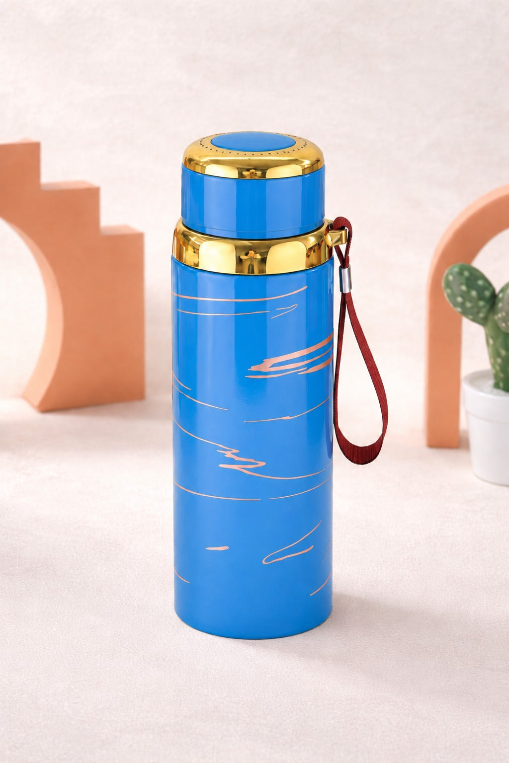 Premium Marble Print Stainless Steel Water Bottle