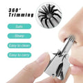 Stainless Steel Manual Nose Hair Trimmer