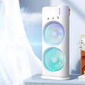 Mini Double Head Mist Fan