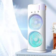 Mini Double Head Mist Fan
